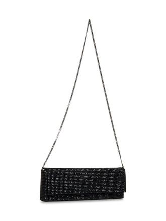 Amina Muaddi Womens Clutch Amini Paloma Black Bags