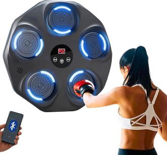 OEM M&aacute;quina De Boxeo M&aacute;quina De Boxeo Con M&uacute;sica, M&aacute;quina De Boxeo Con M&uacute;sica Electr&oacute;nica, Dispositivo De Entrenamiento De Boxeo De Pared De Pu, Almohadil