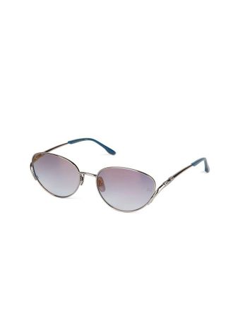 Ana Hickmann Zonnebril Zilver/Blauw