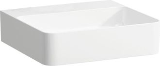 Laufen Laufen - Val Lavabo Con Enjuague Manual, Sin Agujero Para Grifo