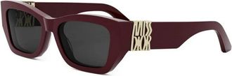 Dior Authentieke stijlvolle brillen met eersteklas service - Dames - Zonnebrillen - Rood - 55 MM - Accessoires