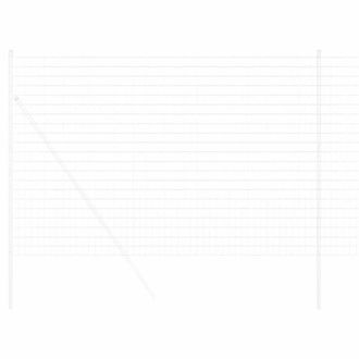 Berkfield Home Modern Euro Fence 1.5x10 m Galvanised Steel in Silver