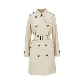 Burberry Gabardine medium Kensington trench coat Woman 10