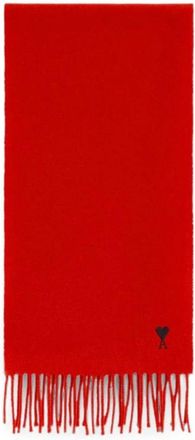 Ami Accessoires, Heren, Rood, ONE Size, Wol, ADC Sjaal