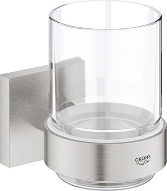 GROHE Vaso Con Soporte Grohe Start Cube Supersteel