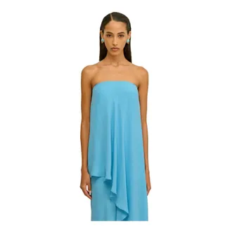 Cult Gaia Donna, Top, Blu, S, new