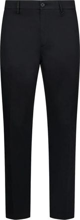 Liu Jo Chino Lionetela - Heren - Slim Fit Broeken - Zwart - 3XL - Leer - Broeken