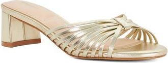 Dune London Maggie Sandal in Gold at Nordstrom, Size 8.5Us