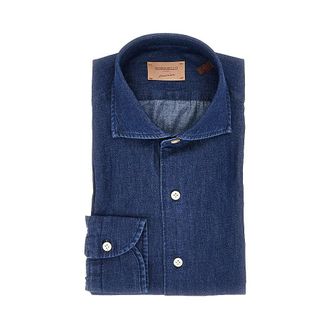Borriello Lightweight denim shirt Man 40