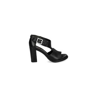 A.S.98 High Heel Sandals, female, Black, 4 UK, Classic Leather Sandals - Black