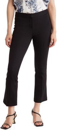 Amanda + Chelsea Ponte Ankle Crop Bootcut Pants in Black at Nordstrom Rack, Size 16