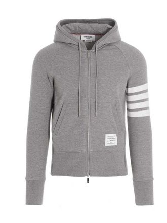 Thom Browne Gray Cotton Mens Sweatshirt