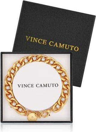 Vince Camuto Curb Chain Bracelet in Gold Tone at Nordstrom Rack