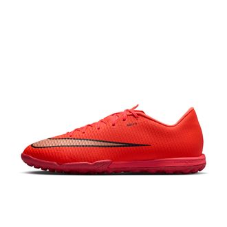 Nike Mens Mercurial Vapor 17 Academy Turf Low-Top Soccer Shoes in Red | IO5002-600