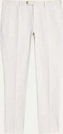 Brunello Cucinelli Mens Modern Fit Flat-Front Pants