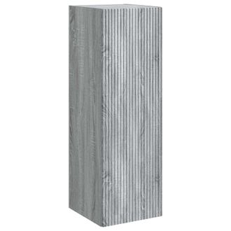 vidaXL Mueble De Ba&ntilde;o Montado En La Pared Sonoma Gris Vidaxl