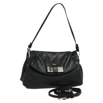 Chlo&eacute; Pre-owned Shoulder Bags, female, Black, Size: ONE SIZE Pre-owned Hand Bag