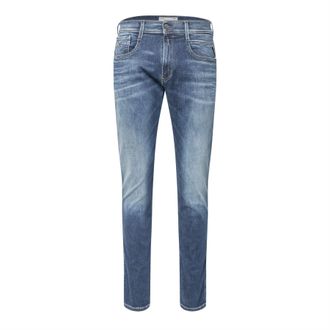 Replay Mens Replay Anbass Slim-Fit Jeans in Blue