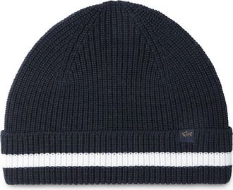 Paul & Shark Soft Cool Touch wool beanie, Man, Blue, Size: TGU