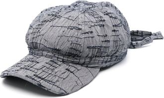 Henrik Vibskov Cappello da baseball Sausage - Grigio
