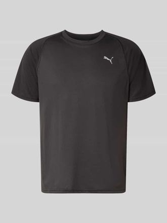 Puma T-Shirt mit Logo und Rundhalsausschnitt in Black, Gr&ouml;&szlig;e XXL