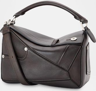Loewe Puzzle Small Shoulder Bag in Leather