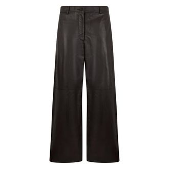 P.A.R.O.S.H. Pantalones Maciock 26 - Trousers - Mujer - Marr&oacute;n - S