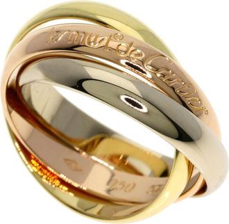 Cartier Yellow Gold (18K) Pink Gold (18K) White Gold (18K) Band Ring (Pre-Owned)