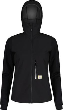 Maloja Sennesm Nordic Hybrid Softshell Jacket - Womens in Deep Black at Nordstrom, Size X-Large