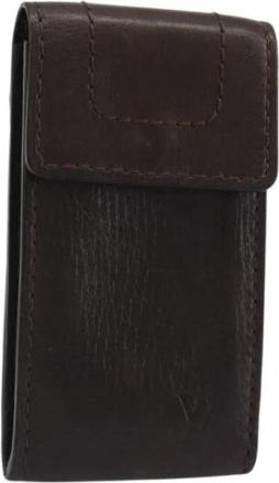 Louis Vuitton Pre-owned Vintage Pouch - Dames - Vintage Accessoires - Bruin - ONE Size - Leer - Vintage