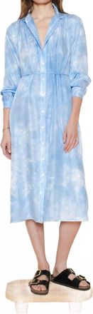 Raquel Allegra Linnfield Dress In Blue