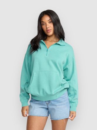 Billabong Hula Half Zip Flc Sweater blau