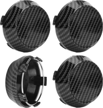 OEM Tapas Centrales Para Ruedas, Tapas De Buje De Llanta De Fibra De Carbono Universales De 60 Mm Para Decoraci&oacute;n De Autom&oacute;viles