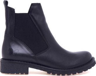 Felmini Chelsea Boot - Dames - Chelseaboots - Zwart - 37 EU - Leer - Schoenen