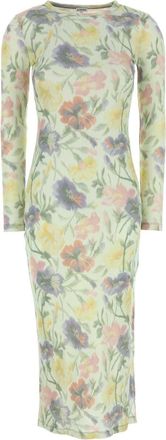Loewe Geprinte Zijde Blend Jurk