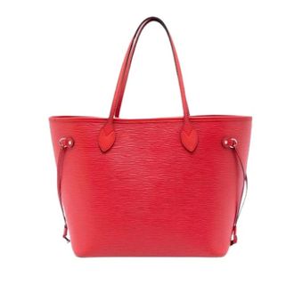 Louis Vuitton Pre-owned Tote Bags, female, Red, Size: ONE SIZE Pre-owned Neverfull MM