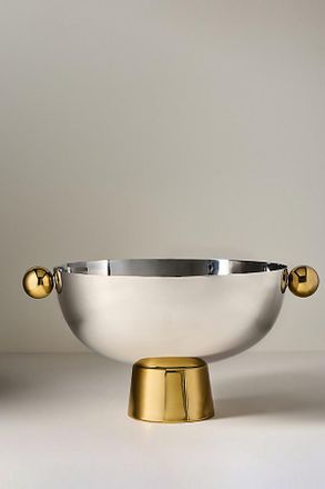 Anthropologie Stainless Steel Party Bucket
