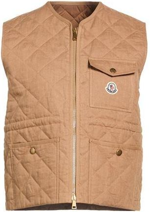 Moncler COATS & JACKETS - Gilets on YOOX.COM