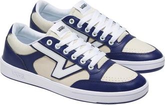 Vans Mens Lowland CC - Shoes - White / Blue / Beige Size 10.0