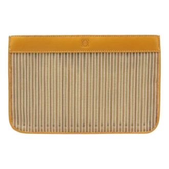 Loewe Pre-owned Clutch bag- Pouch - Dames - Pre-owned - Veelkleurig - Maat: ONE Size Leer