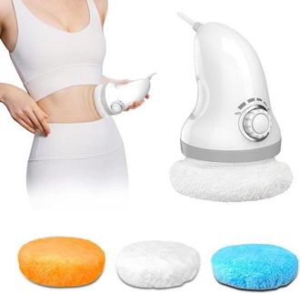OEM Masajeador Anticelul&iacute;tico De Cuerpo Completo - Reafirmante Y Moldeador - 6 Niveles De Intensidad - Cabezal De Tela Intercambiable - 6 Colores