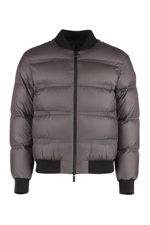 Moncler Dark Grey Quilted Jacket