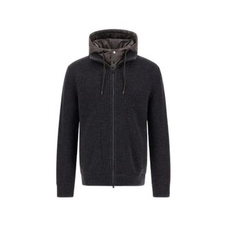 Herno C&aacute;rdigan - Knitwear - Hombre - Negro - 3XL