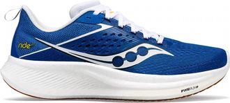 Saucony Womens Ride 17 Shoes In Cobalt/white