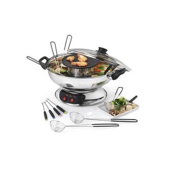 KitchenChef Kitchenchef - set fonduta 1950w 6 forchette - kcpfondasia - kitchen chef