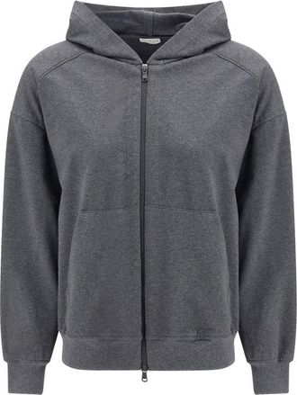Brunello Cucinelli Gray Cotton Womens Sweatshirt