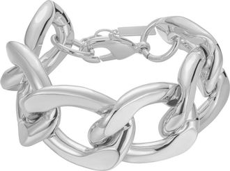 st. Moran Chunky Curb Chain Bracelet in Silver at Nordstrom