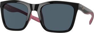 Costa 6S9037 Panga Polarized 903706 Womens Sunglasses Black Size 56