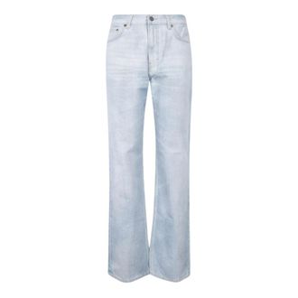 Haikure Korea Jeans - Dames - Regular Fit Jeans - Blauw - W25 - Katoen - Jeans