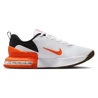Nike Mens Air Max Alpha Trainer 6 - Training Shoes White/Safety Orange/Black Size 10.0